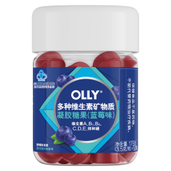 OLLY 女士复合维生素B族维C软糖烟酰胺蓝帽认证