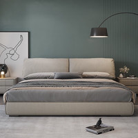  凡恋严选 可拆洗 科技布床+独立袋乳胶床垫+钢木排骨架+床柜