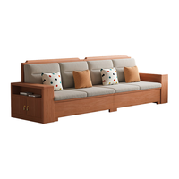  柏兰思帝 樱桃木 实木沙发 单人位【樱桃木】