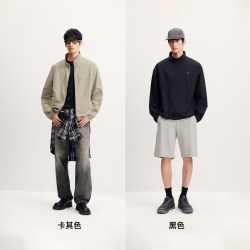 杰克琼斯 男士夹克外套  凉感防泼水 男士防晒服