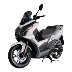 SYM 三阳巡弋GT150 龙骨燃油摩托车水冷 &颜值智控运动感 幻光白
