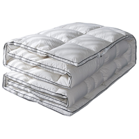  无印良品 保暖性 白鹅绒羽绒被 【冬被】55%白鹅绒-立体白 200cm*230cm