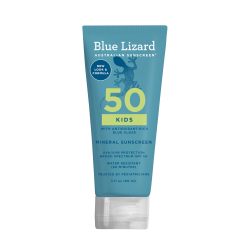 BLUE LIZARD 儿童矿物防晒乳液 3 盎司 - SPF 50+ 89ml