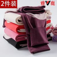 YALU/雅鹿 发热加绒 女士保暖裤