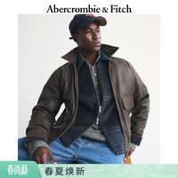 Abercrombie & Fitch 美式复古 男士飞行员夹克