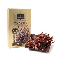 1号会员店 火柴棍儿牛肉干50g