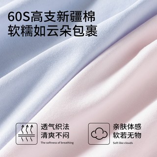  FENTENG/芬腾 抗菌 女士内裤 【奶油黄+柔粉色+丁香紫】三条装 2XL