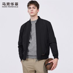 马克华菲 通勤休闲 男士夹克