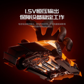  IIano/绿巨能 适用智能门锁/游戏手柄/话筒/电动玩具/血压计/吸奶器/遥控器/挂钟等 5号充电锂电池