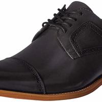 STACY ADAMS 男式 Dickinson Dickinson Cap Toe 牛津鞋 轻量级 透气