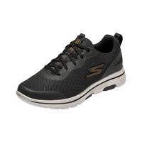 SKECHERS/斯凯奇 健步 男士休闲运动鞋 BKOR黑色/橘色 42.5