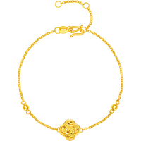  ZHOU LIU FU/周六福 5G足金 女士黄金手链