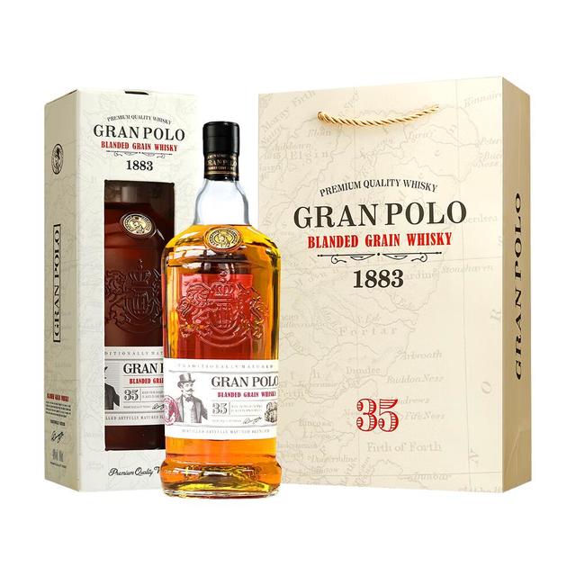 格兰保罗（GRAN POLO）英国原装进口 威士忌 40度 1L*单瓶