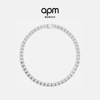 APM Monaco [杨紫同款]APM Monaco银白色Up and Down项圈