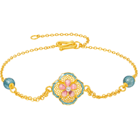  CHJ JEWELLERY/潮宏基 女士黄金手链