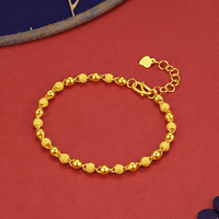  ZHOU LIU FU/周六福 足金999 女士金手链