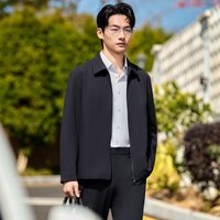 SAINT ANGELO/报喜鸟 商务休闲 男士翻领外套 藏青色 48