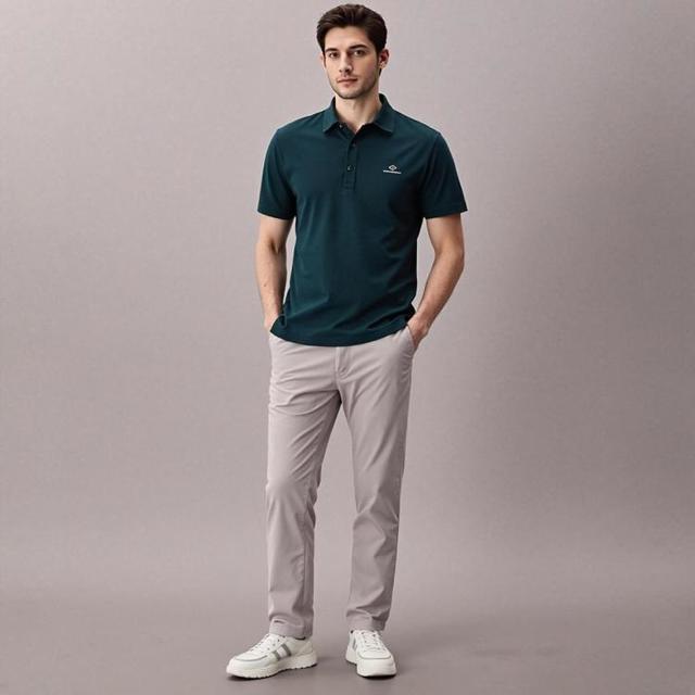 Massimo Dutti 商务通勤 男士休闲长裤