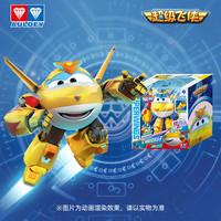 奥迪双钻 超级飞侠儿童玩具大变形机器人语音声光超级装备金小子