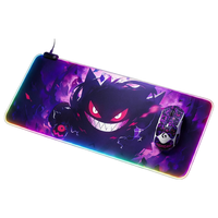 罗技 PRO X2 SUPERSTRIKE 2.4G无线鼠标 耿鬼发光桌垫套装