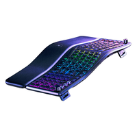 RAZER 雷蛇 Pro Type Ergo 无线分体式键盘 黑色 RGB