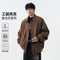  MONTVOO/迈特优 复古 男士夹克