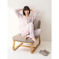無印良品 MUJI 女式柔软针织 前开睡衣套装