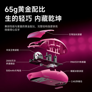  EWEADN/前行者 E11Pro 三模 无线鼠标