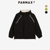  PANMAX/潘·麦克斯 户外机能风 男士连帽夹克 黑色 2XL