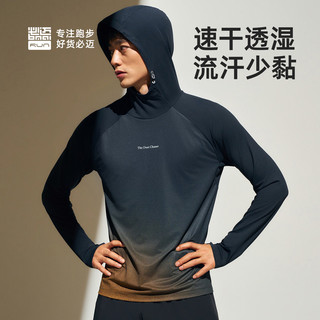  bmai/必迈 防晒 男士运动上衣 暗夜黑/耀金【男】 L