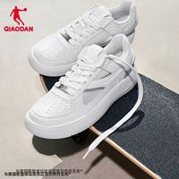 乔丹 夏季网纱轻薄透气厚底增高运动板鞋  乔丹白/银色 0506T 42