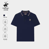 BEVERLY HILLS POLO CLUB/比华利保罗 柔软珠地棉 男士Polo衫