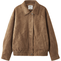  SANFU/三福 保暖 女士麂皮绒外套