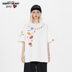 CHARLES JANG'S HAPPY HEART 短袖T恤