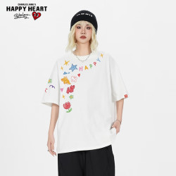 CHARLES JANG'S HAPPY HEART 短袖T恤