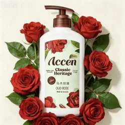 ACCEN/澳雪 留香沐浴乳 乌木玫瑰500g