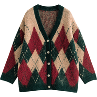  TOYOUTH/初语 含羊毛 女士毛衣外套