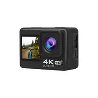 运动相机vlgo高清4K头盔骑行摄像水下摩托车自行车记录仪胸前固定