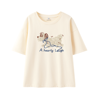  Mofeel/菲尔 透气 女士短袖T恤