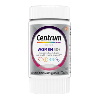 Centrum 善存 50+女士 多种维生素矿物质片 海外版 100粒