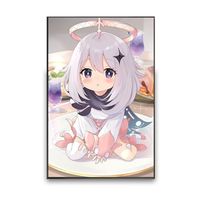 原神胡桃甘雨装饰画