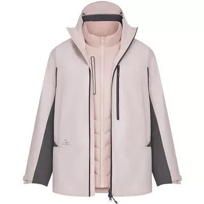 波司登 鹅绒羽绒服 三合一连帽外套 男女款
