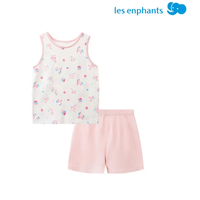 丽婴房 男女童夏季纯棉背心套装