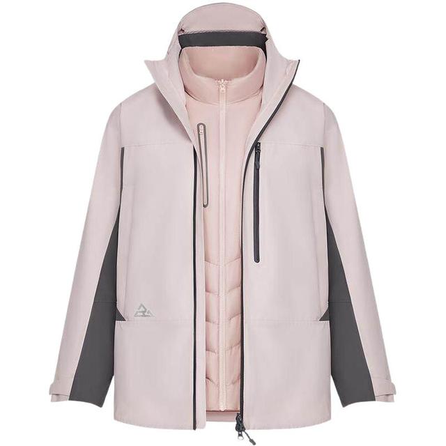 波司登 鹅绒羽绒服 男女三合一连帽外套