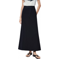  MO&Co./摩安珂 高腰斜襟 女士半身裙