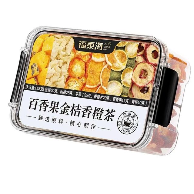 福東海 福东海冻干百香果金桔香橙茶1盒（保鲜盒锁鲜）