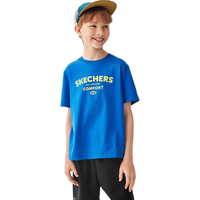  SKECHERS/斯凯奇 宽松透气 儿童短袖T恤衫