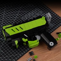 Bloxday 方城市 ME1GU4 赛博动能积木枪 极光绿