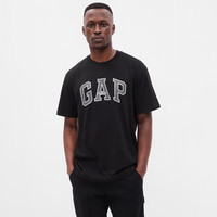 Gap 男女装春季款棉质字母印花logo短袖T恤上衣美版797924