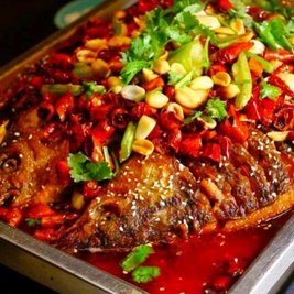 烤鱼/纸包鱼4人餐（含配菜/炒菜）